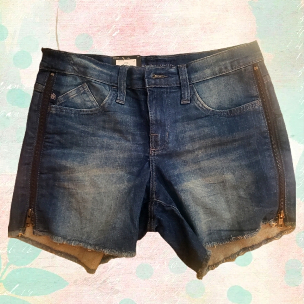 Rock & Republic denim shorts size 8